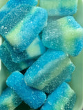 Blue Raspberry Slices