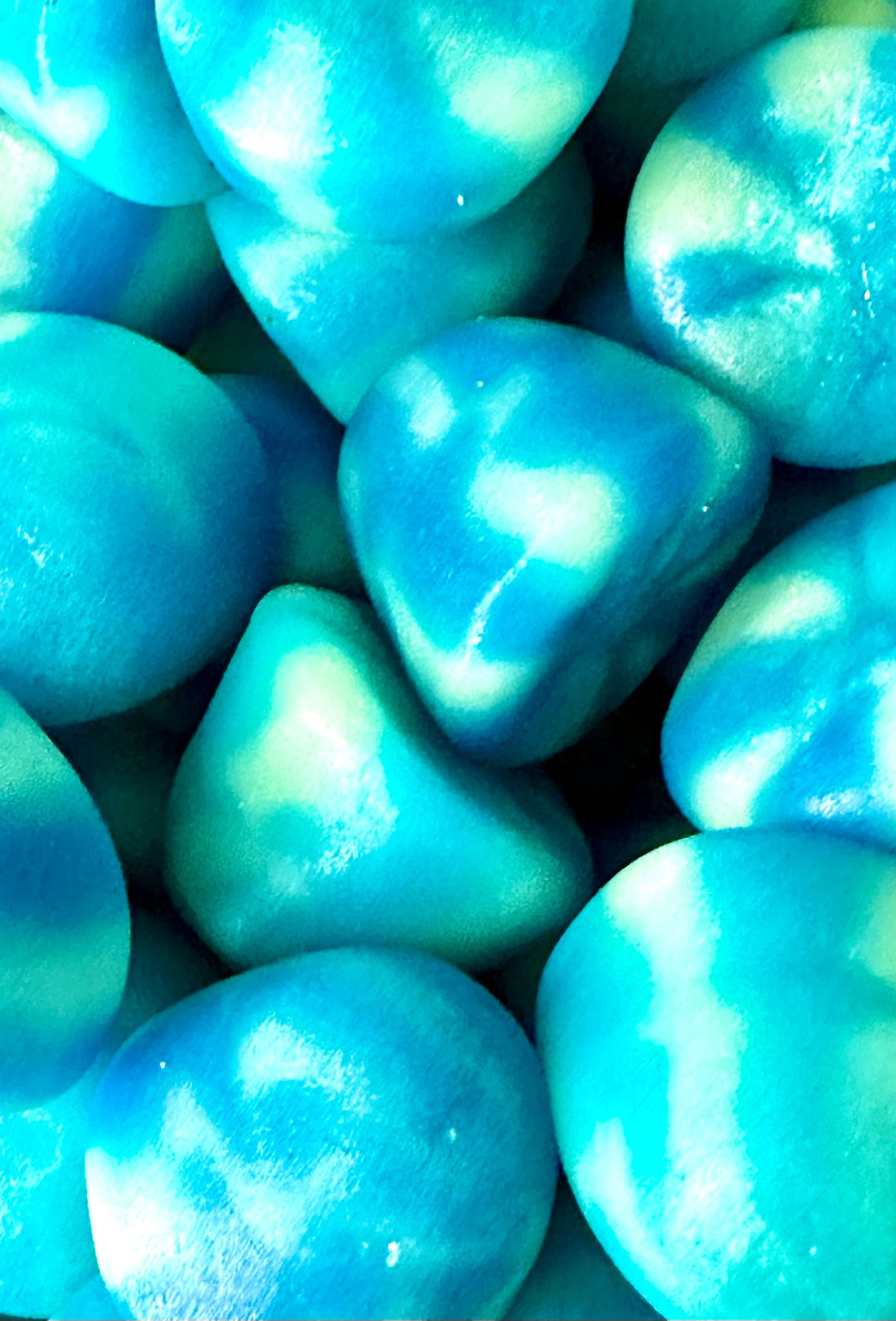 Blue Raspberry Twist Kisses