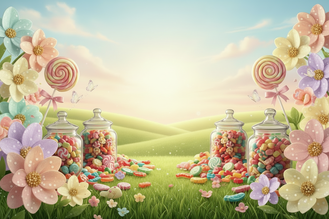 Spring Sweet Shop Banner - No Text